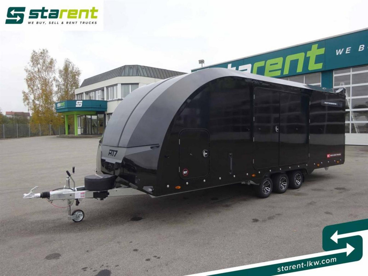 Brian James Trailers Race Transporter 7, Seilwinde, elektrische Klappe - Přívěs na přepravu automobilů: obrázek 1 Brian James Trailers Race Transporter 7, Seilwinde, elektrische Klappe - Přívěs na přepravu automobilů: obrázek 1