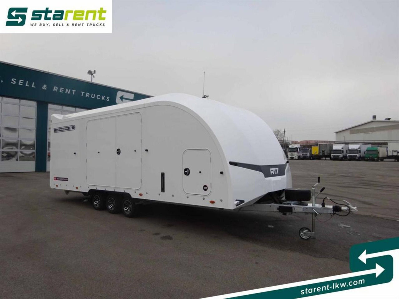 Brian James Trailers Race Transporter 7, Seilwinde, elektrische Klappe - Přívěs na přepravu automobilů: obrázek 3 Brian James Trailers Race Transporter 7, Seilwinde, elektrische Klappe - Přívěs na přepravu automobilů: obrázek 3