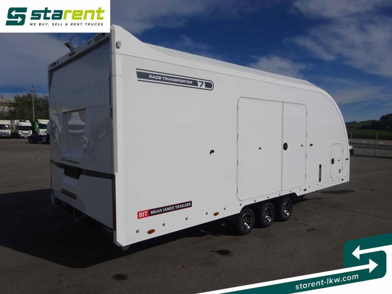 Brian James Trailers Race Transporter 7, extra Hoch, Seilwinde - Přívěs na přepravu automobilů: obrázek 5 Brian James Trailers Race Transporter 7, extra Hoch, Seilwinde - Přívěs na přepravu automobilů: obrázek 5