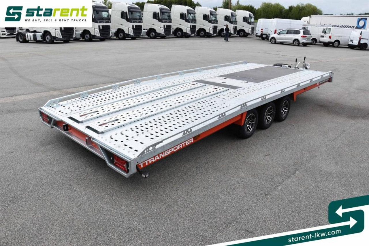 Brian James Trailers T-Transporter Rampen Seilwinde Kippbar Alu - Přívěs na přepravu automobilů: obrázek 5 Brian James Trailers T-Transporter Rampen Seilwinde Kippbar Alu - Přívěs na přepravu automobilů: obrázek 5