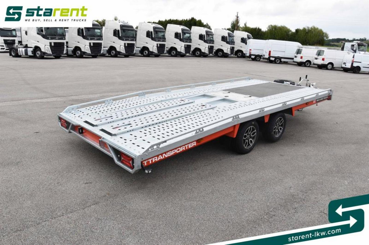 Brian James Trailers T-Transporter Rampen Seilwinde Kippbar Alu - Přívěs na přepravu automobilů: obrázek 5 Brian James Trailers T-Transporter Rampen Seilwinde Kippbar Alu - Přívěs na přepravu automobilů: obrázek 5