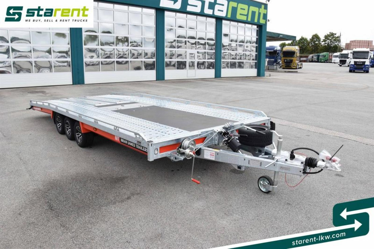 Brian James Trailers T-Transporter Rampen Seilwinde Kippbar Alu - Přívěs na přepravu automobilů: obrázek 3 Brian James Trailers T-Transporter Rampen Seilwinde Kippbar Alu - Přívěs na přepravu automobilů: obrázek 3