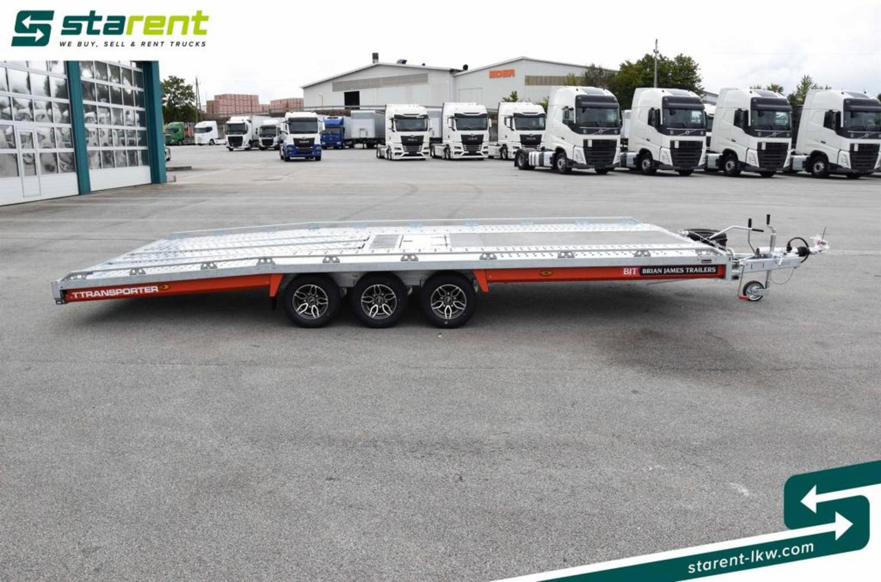Brian James Trailers T-Transporter Rampen Seilwinde Kippbar Alu - Přívěs na přepravu automobilů: obrázek 4 Brian James Trailers T-Transporter Rampen Seilwinde Kippbar Alu - Přívěs na přepravu automobilů: obrázek 4