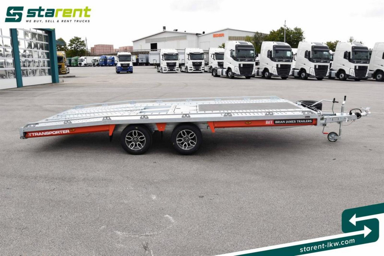 Brian James Trailers T-Transporter Rampen Seilwinde Kippbar Alu - Přívěs na přepravu automobilů: obrázek 4 Brian James Trailers T-Transporter Rampen Seilwinde Kippbar Alu - Přívěs na přepravu automobilů: obrázek 4