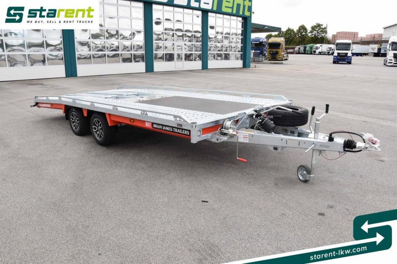 Brian James Trailers T-Transporter Rampen Seilwinde Kippbar Alu - Přívěs na přepravu automobilů: obrázek 3 Brian James Trailers T-Transporter Rampen Seilwinde Kippbar Alu - Přívěs na přepravu automobilů: obrázek 3