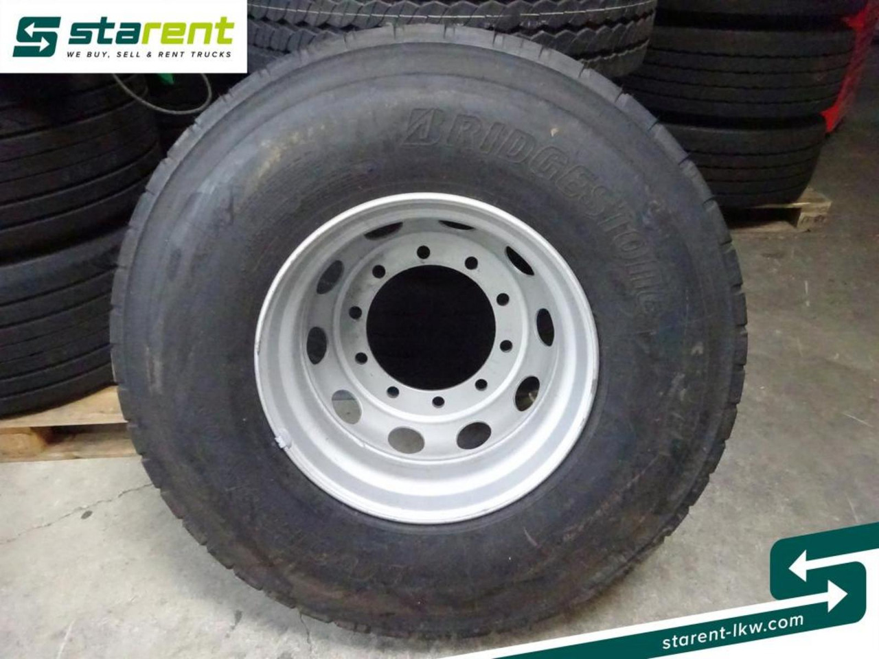 Bridgestone M-Steer 001, 13 R22,5 mit Felge *NEU* - Kompletní kolo pro Nákladní auto: obrázek 3 Bridgestone M-Steer 001, 13 R22,5 mit Felge *NEU* - Kompletní kolo pro Nákladní auto: obrázek 3