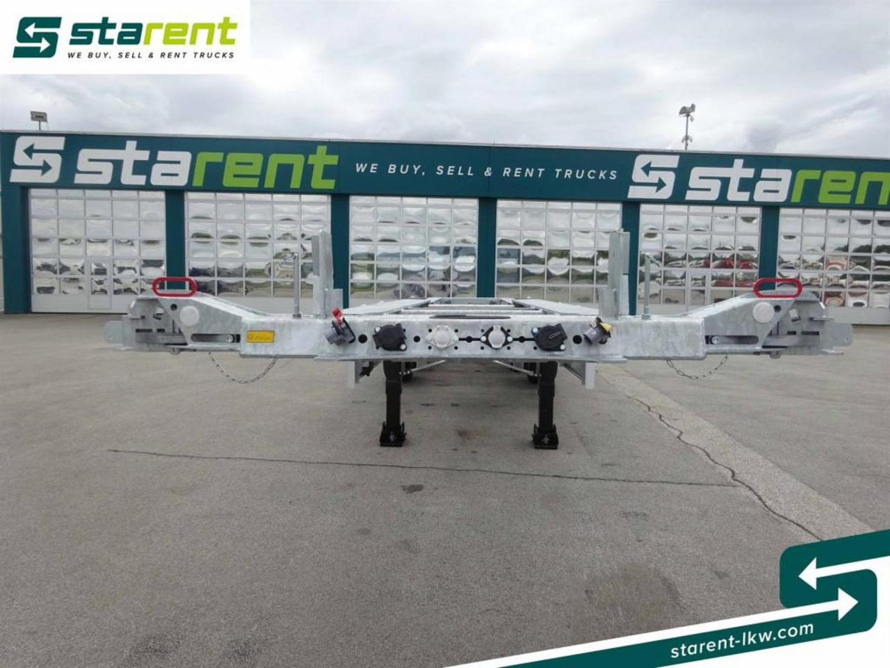 Fliegl Containerchassis ADR, 1x20/2x20/1x30/1x40/1x45 - Kontejnerovy návěs/ Výměnná nástavba: obrázek 2 Fliegl Containerchassis ADR, 1x20/2x20/1x30/1x40/1x45 - Kontejnerovy návěs/ Výměnná nástavba: obrázek 2