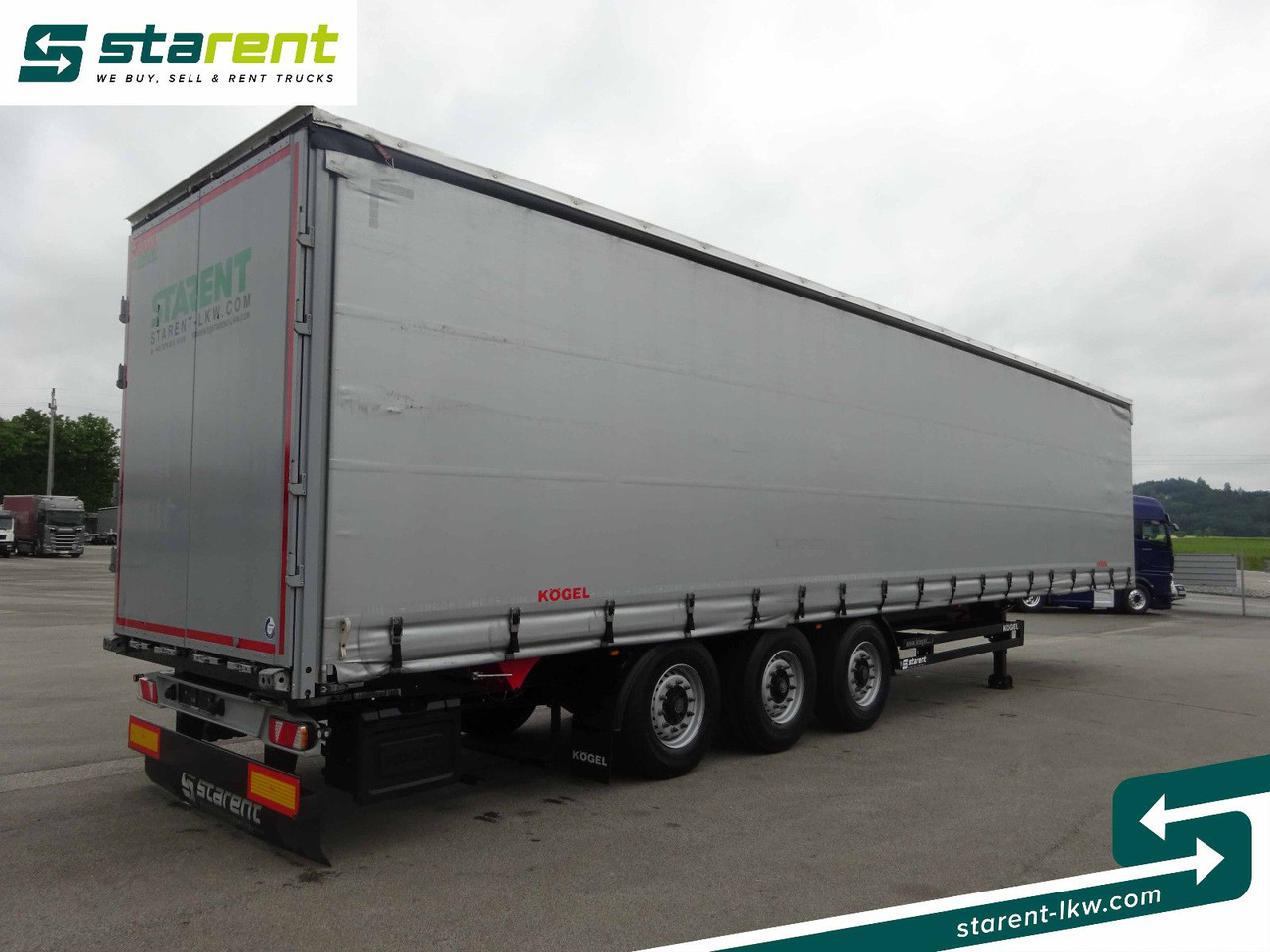 Kögel Tautliner, Liftachse, Hubdach, XL Zertifikat - Plachtový návěs: obrázek 5 Kögel Tautliner, Liftachse, Hubdach, XL Zertifikat - Plachtový návěs: obrázek 5