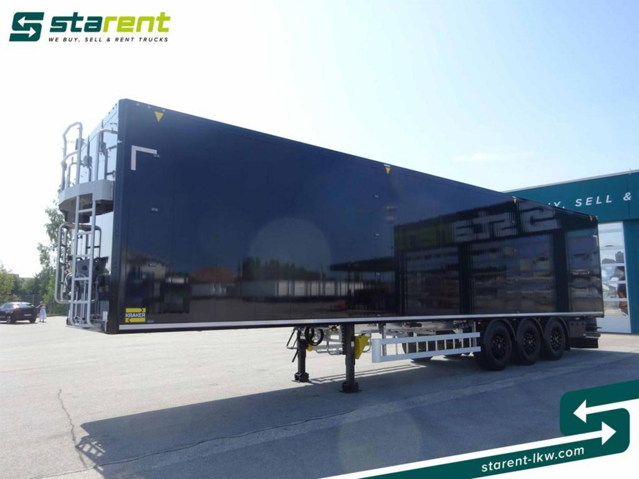 Kraker 8mm 92m³ BPW-Achsen Funk. Verzinkt Liftachse - S posuvnou podlahou návěs: obrázek 1 Kraker 8mm 92m³ BPW-Achsen Funk. Verzinkt Liftachse - S posuvnou podlahou návěs: obrázek 1