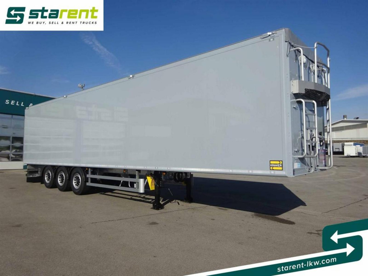 Kraker 8mm 92m³ BPW-Achsen Funk. Verzinkt Liftachse - S posuvnou podlahou návěs: obrázek 3 Kraker 8mm 92m³ BPW-Achsen Funk. Verzinkt Liftachse - S posuvnou podlahou návěs: obrázek 3