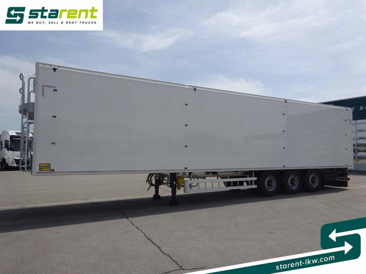 Kraker 8mm 92m³ BPW-Achsen Funk. Verzinkt Liftachse - S posuvnou podlahou návěs: obrázek 1 Kraker 8mm 92m³ BPW-Achsen Funk. Verzinkt Liftachse - S posuvnou podlahou návěs: obrázek 1