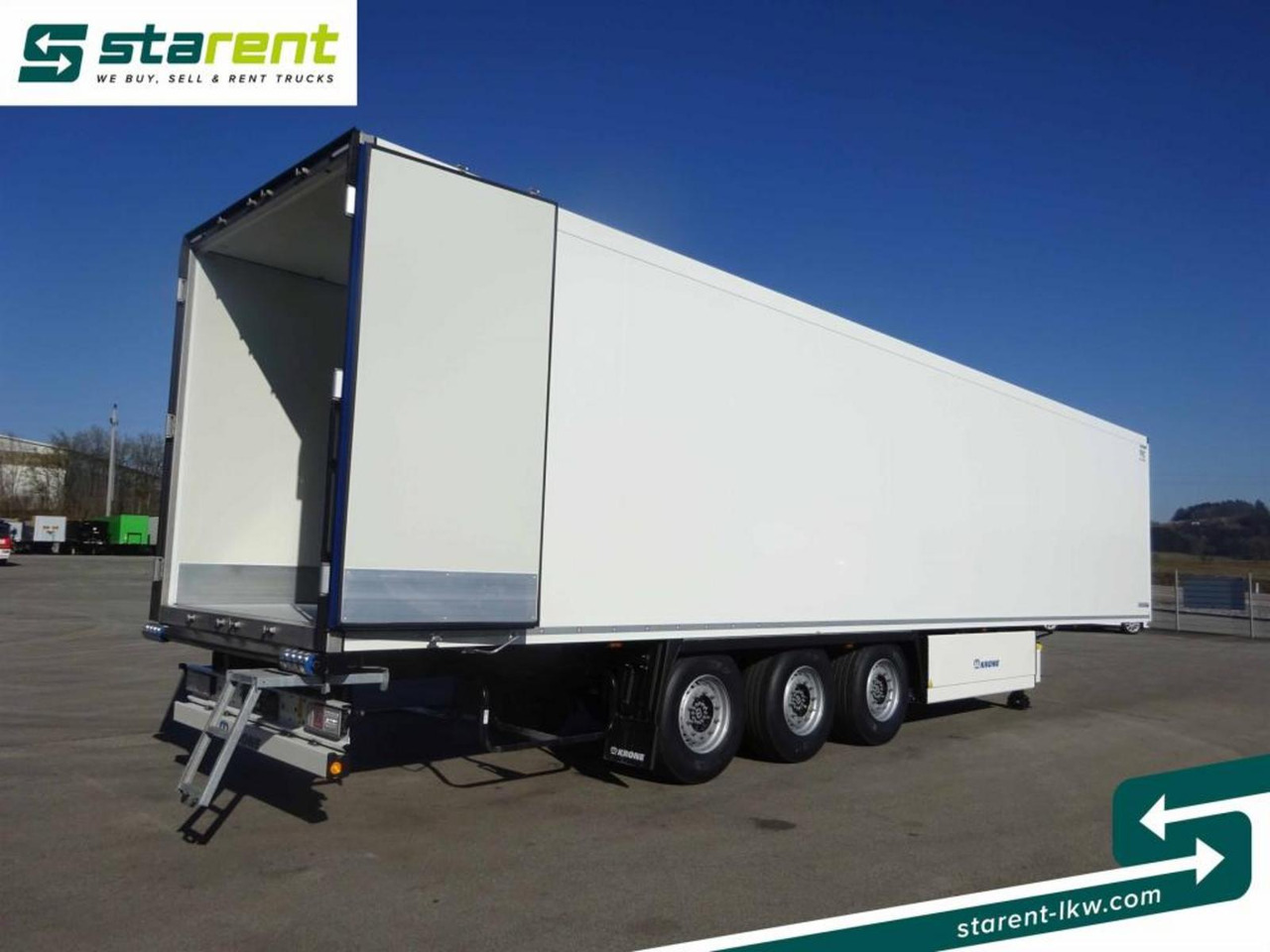Nový Chladírenský návěs Krone Carrier Vector 1550 Blumenbreit Liftachse: obrázek 13