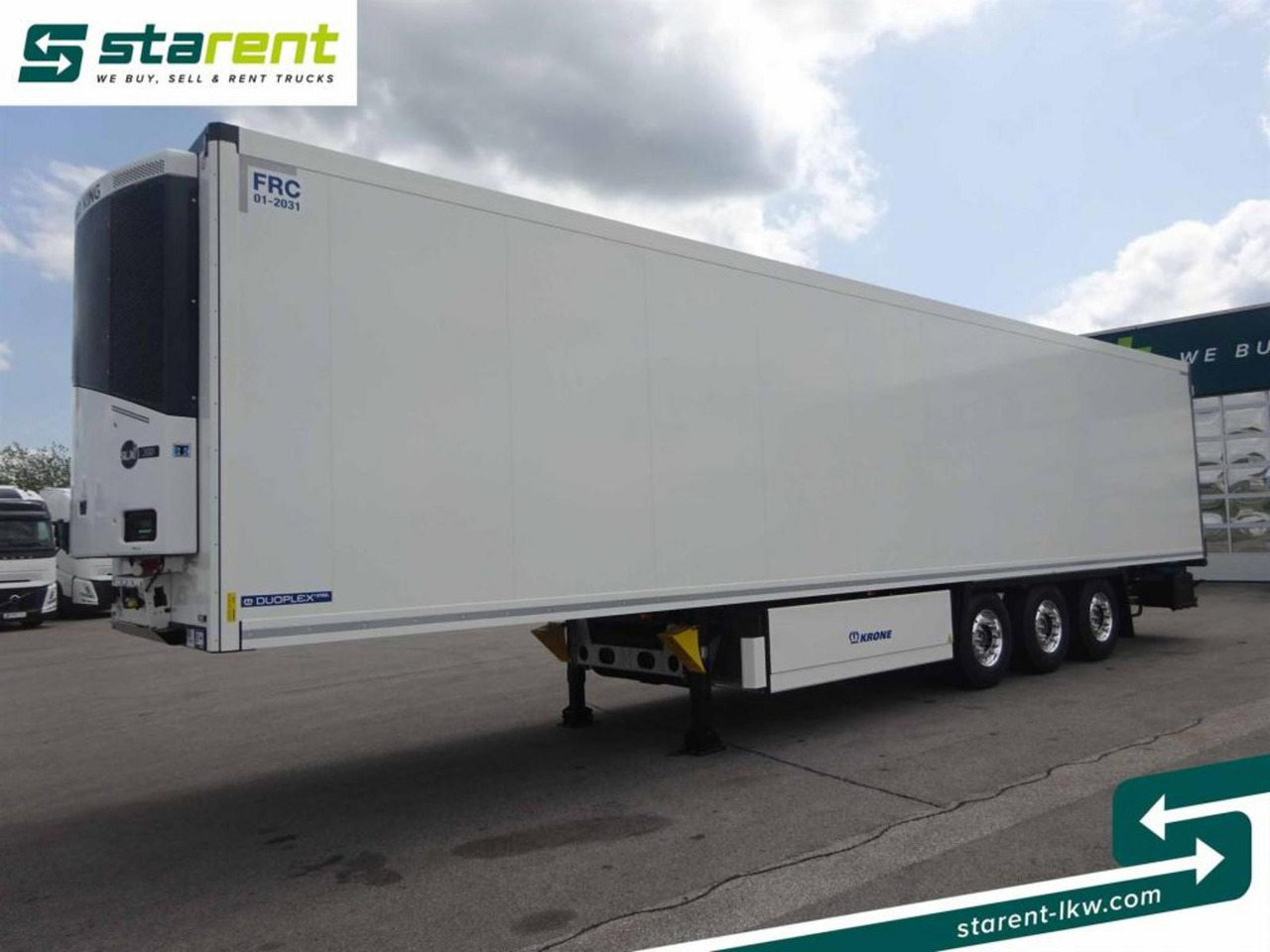 Krone Thermo King SLXi300 Alu Doppel Blumenbreit Lift-A - Chladírenský návěs: obrázek 1 Krone Thermo King SLXi300 Alu Doppel Blumenbreit Lift-A - Chladírenský návěs: obrázek 1