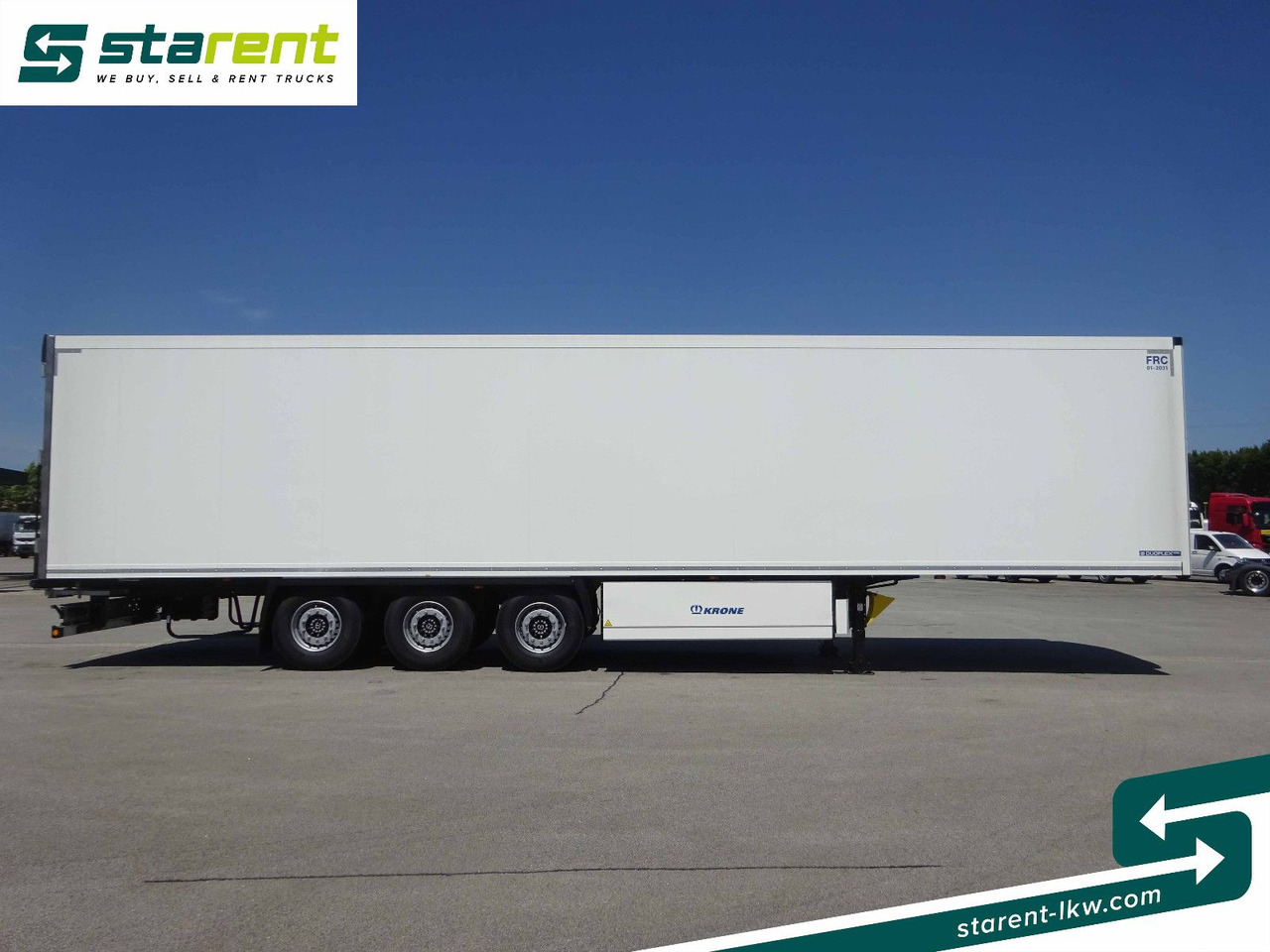 Krone Thermotrailer Carrier Vector 1550, Zurrleisten - Skříňový návěs: obrázek 4 Krone Thermotrailer Carrier Vector 1550, Zurrleisten - Skříňový návěs: obrázek 4