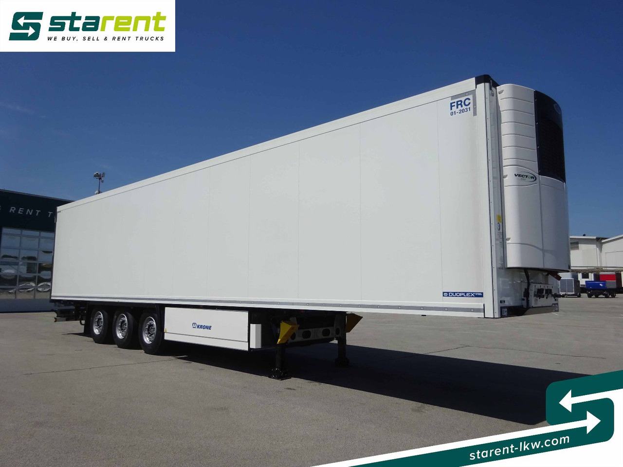 Krone Thermotrailer Carrier Vector 1550, Zurrleisten - Chladírenský návěs: obrázek 3 Krone Thermotrailer Carrier Vector 1550, Zurrleisten - Chladírenský návěs: obrázek 3