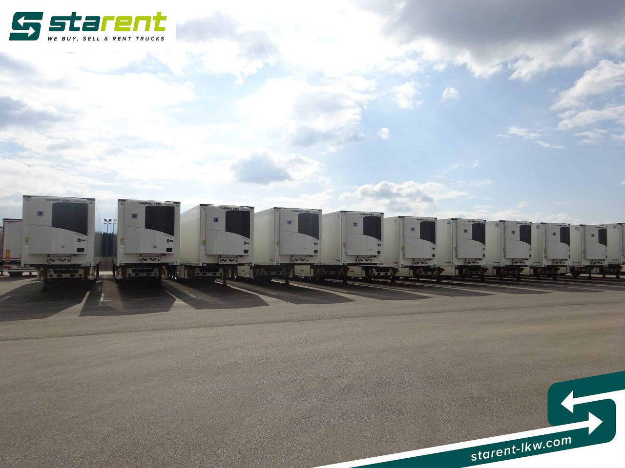 Krone Thermotrailer ThermoKing SLXi300, Doppelstock Krone Tiefkühler TK SLXi300 Doppelstock Blumenbreit - Chladírenský návěs: obrázek 2 Krone Thermotrailer ThermoKing SLXi300, Doppelstock Krone Tiefkühler TK SLXi300 Doppelstock Blumenbreit - Chladírenský návěs: obrázek 2