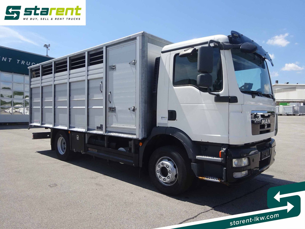 MAN TGM 15.290 Viehtransporter, Scheuwimmer Aufbau - Auto na přepravu koní: obrázek 3 MAN TGM 15.290 Viehtransporter, Scheuwimmer Aufbau - Auto na přepravu koní: obrázek 3