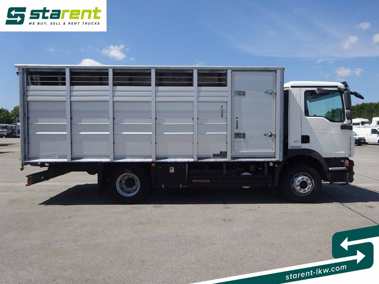 MAN TGM 15.290 Viehtransporter, Scheuwimmer Aufbau - Auto na přepravu koní: obrázek 4 MAN TGM 15.290 Viehtransporter, Scheuwimmer Aufbau - Auto na přepravu koní: obrázek 4