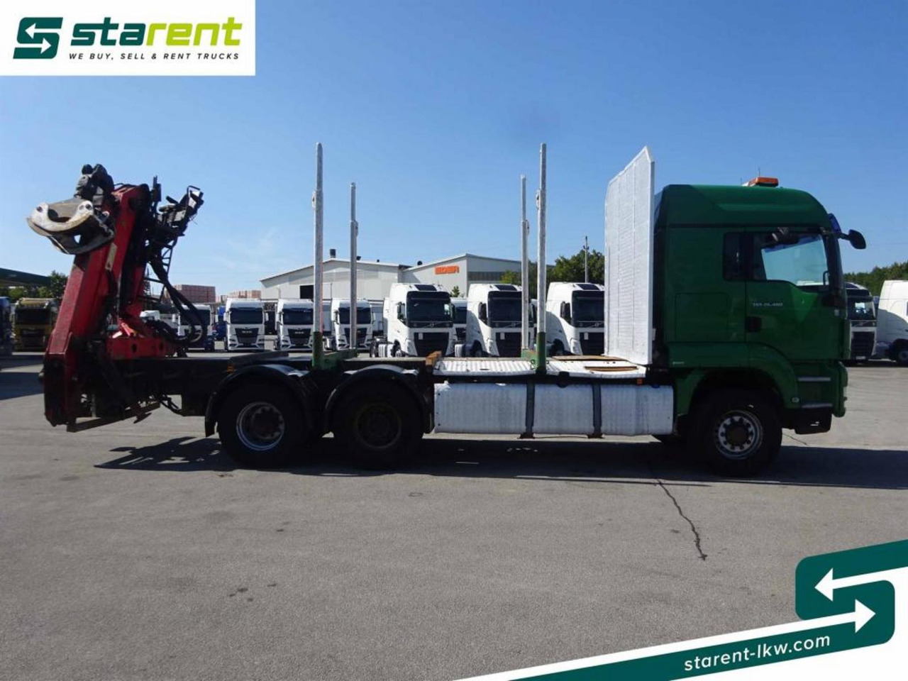 MAN TGS 26.480 6x6 Holzaufbau mit Kran, Palfinger 120Z - Lesovůz: obrázek 4 MAN TGS 26.480 6x6 Holzaufbau mit Kran, Palfinger 120Z - Lesovůz: obrázek 4