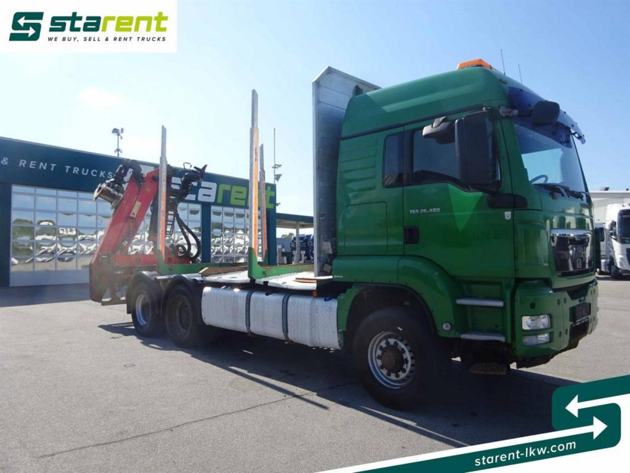 MAN TGS 26.480 6x6 Holzaufbau mit Kran, Palfinger 120Z - Lesovůz: obrázek 3 MAN TGS 26.480 6x6 Holzaufbau mit Kran, Palfinger 120Z - Lesovůz: obrázek 3