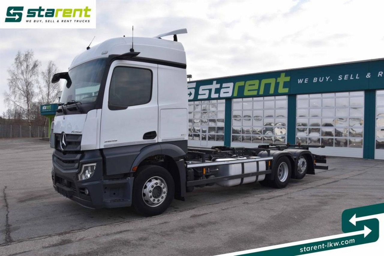 Mercedes Benz Actros 2645L Retarder Mirror Cam NAVI Liftachse - Kontejnérový podvozek/ Výměnná nástavba: obrázek 1 Mercedes Benz Actros 2645L Retarder Mirror Cam NAVI Liftachse - Kontejnérový podvozek/ Výměnná nástavba: obrázek 1