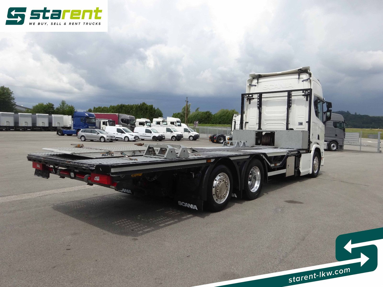 Scania R770 V8 Fahrzeugtransporter, Retarder, Seilwinde - Odtahovka: obrázek 5 Scania R770 V8 Fahrzeugtransporter, Retarder, Seilwinde - Odtahovka: obrázek 5