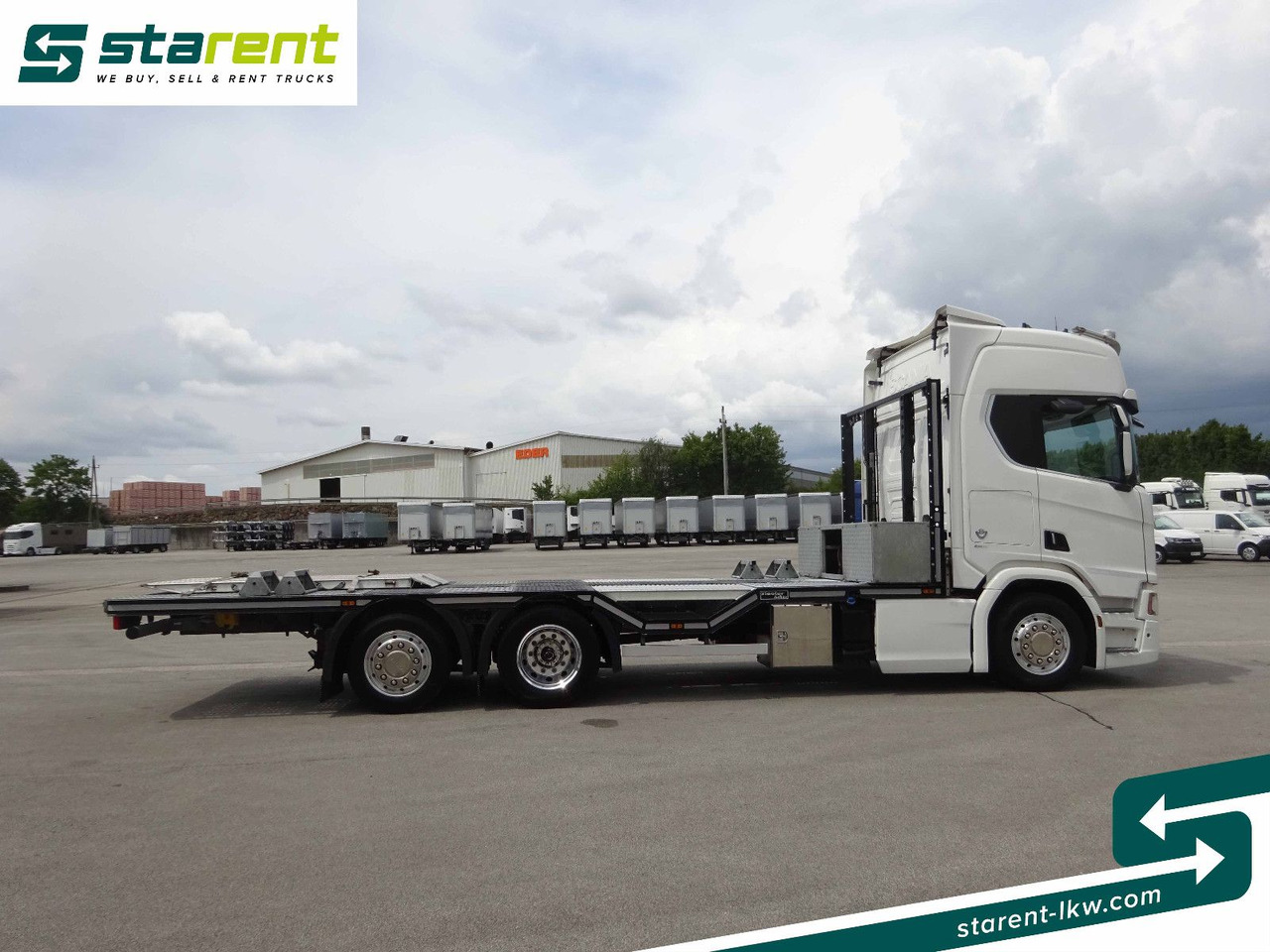 Scania R770 V8 Fahrzeugtransporter, Retarder, Seilwinde - Odtahovka: obrázek 4 Scania R770 V8 Fahrzeugtransporter, Retarder, Seilwinde - Odtahovka: obrázek 4
