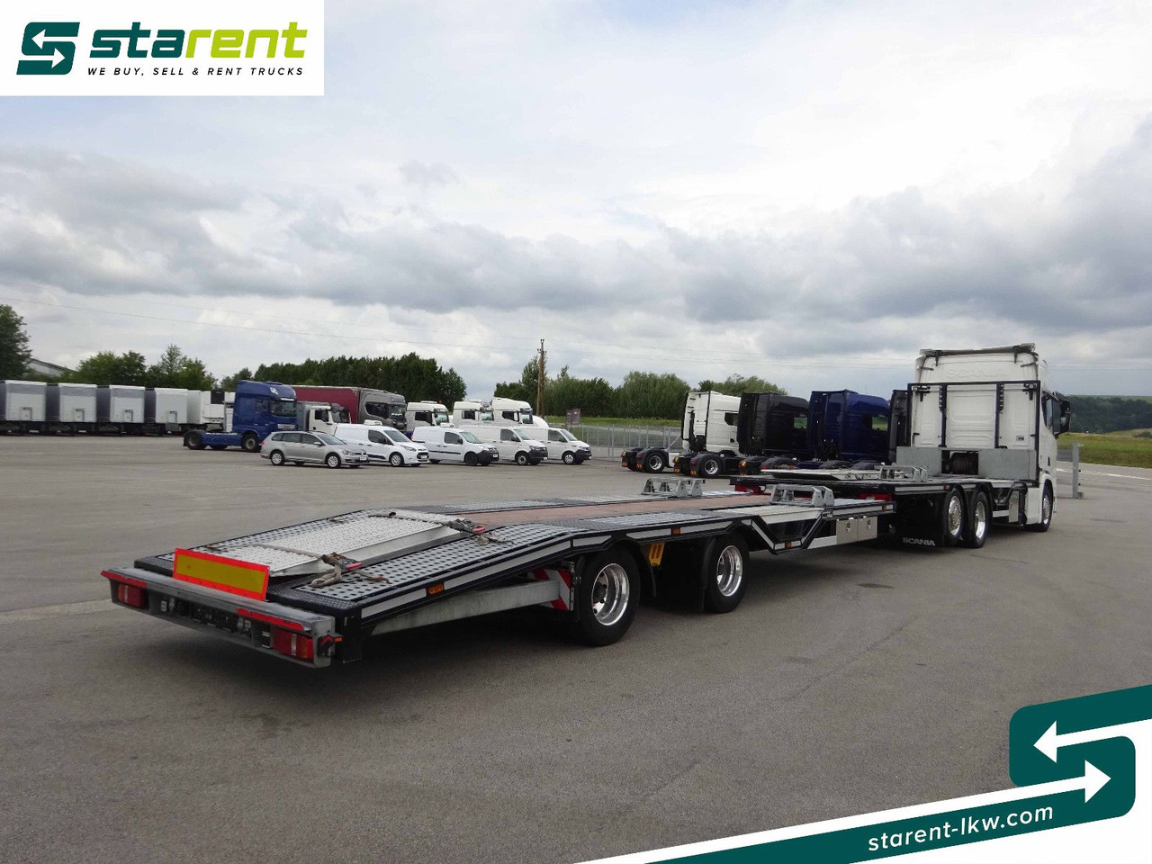Scania R770 V8 Fahrzeugtransporter + Ziegler Anhänger - Odtahovka: obrázek 5 Scania R770 V8 Fahrzeugtransporter + Ziegler Anhänger - Odtahovka: obrázek 5