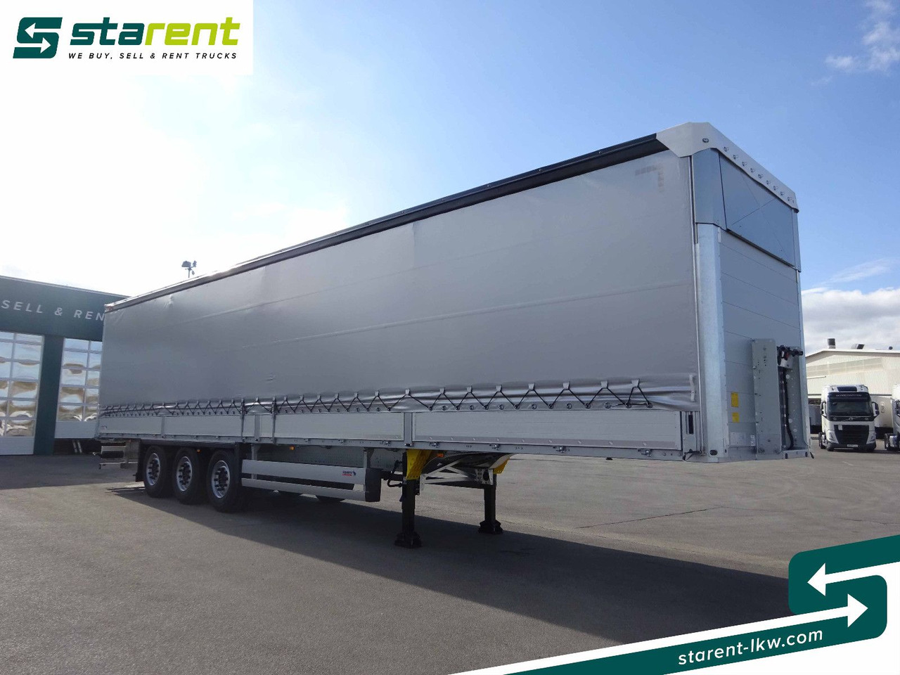 Schmitz Cargobull Tautliner, Bordwand 60cm, Hubdach, Liftachse - Plachtový návěs: obrázek 3 Schmitz Cargobull Tautliner, Bordwand 60cm, Hubdach, Liftachse - Plachtový návěs: obrázek 3