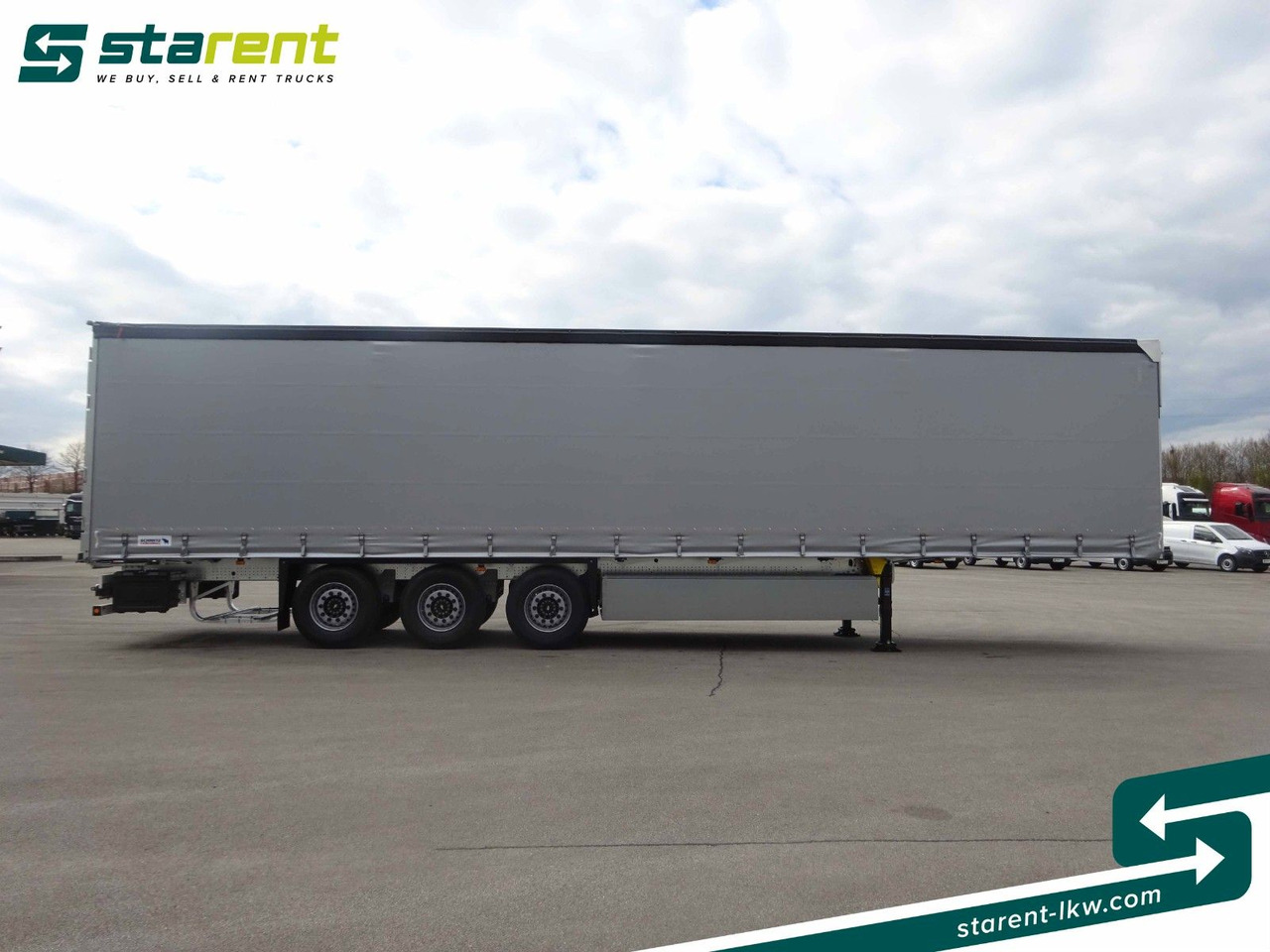 Schmitz Cargobull Tautliner, Hubdach, Liftachse, Palettenkasten,XL - Plachtový návěs: obrázek 4 Schmitz Cargobull Tautliner, Hubdach, Liftachse, Palettenkasten,XL - Plachtový návěs: obrázek 4
