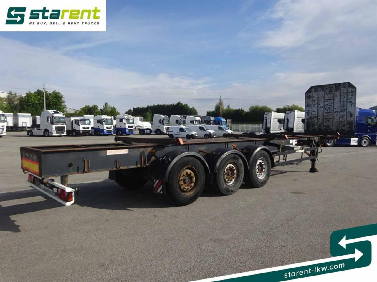 Schwarzmüller Holzrungenauflieger Liftachse TÜV gültig bis 09/25 - Klanicový návěs: obrázek 5 Schwarzmüller Holzrungenauflieger Liftachse TÜV gültig bis 09/25 - Klanicový návěs: obrázek 5