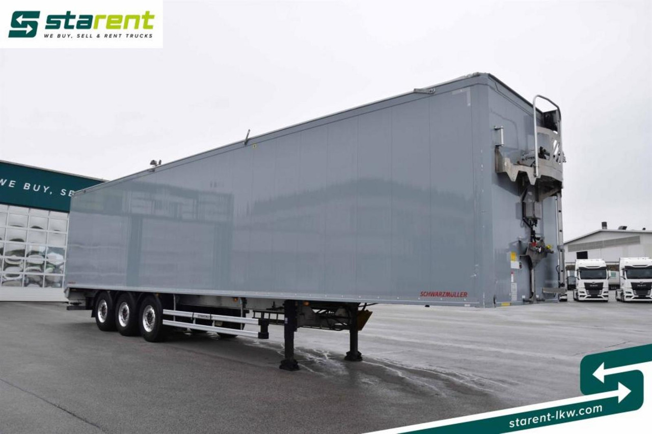 Schwarzmüller Schubbodenauflieger 10mm elektrisches Verdeck 91m³ - S posuvnou podlahou návěs: obrázek 3 Schwarzmüller Schubbodenauflieger 10mm elektrisches Verdeck 91m³ - S posuvnou podlahou návěs: obrázek 3