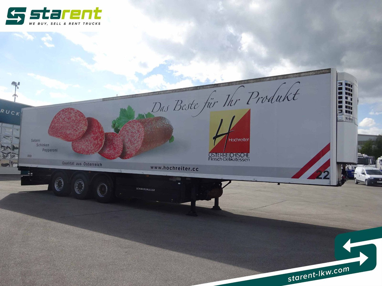 Schwarzmüller Thermotrailer, Thermo King SL400, Liftachse, SAF - Skříňový návěs: obrázek 3 Schwarzmüller Thermotrailer, Thermo King SL400, Liftachse, SAF - Skříňový návěs: obrázek 3