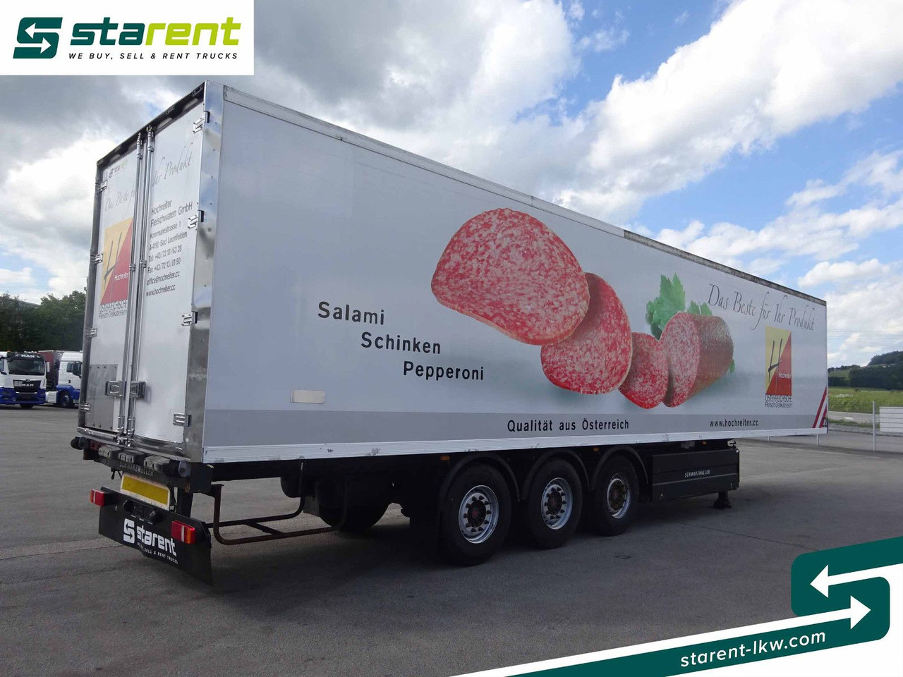 Schwarzmüller Thermotrailer, Thermo King SL400, Liftachse, SAF - Chladírenský návěs: obrázek 5 Schwarzmüller Thermotrailer, Thermo King SL400, Liftachse, SAF - Chladírenský návěs: obrázek 5