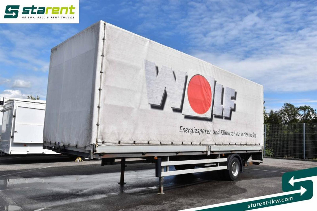 Steininger Minisattel Bordwände Ladebordwand - Plachtový návěs: obrázek 1 Steininger Minisattel Bordwände Ladebordwand - Plachtový návěs: obrázek 1