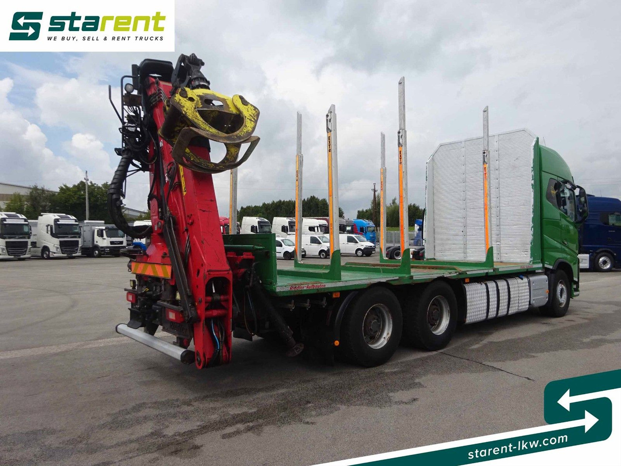 Volvo FH16 550 6x4 Holzaufbau mit Kran (Loglift 145Z) - Lesovůz, Auto s hydraulickou rukou: obrázek 5 Volvo FH16 550 6x4 Holzaufbau mit Kran (Loglift 145Z) - Lesovůz, Auto s hydraulickou rukou: obrázek 5