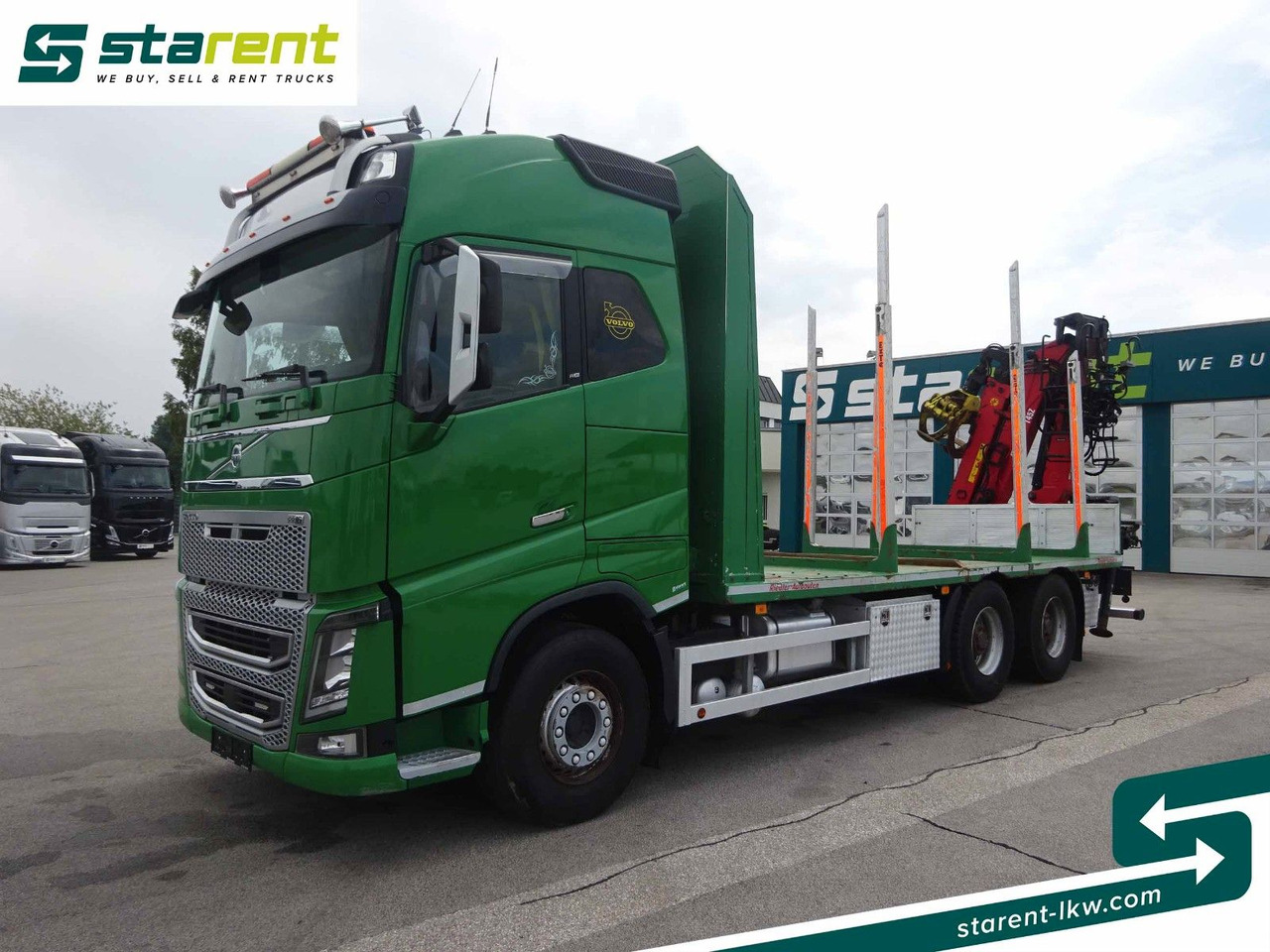 Volvo FH16 550 6x4 Holzaufbau mit Kran (Loglift 145Z) - Lesovůz, Auto s hydraulickou rukou: obrázek 1 Volvo FH16 550 6x4 Holzaufbau mit Kran (Loglift 145Z) - Lesovůz, Auto s hydraulickou rukou: obrázek 1