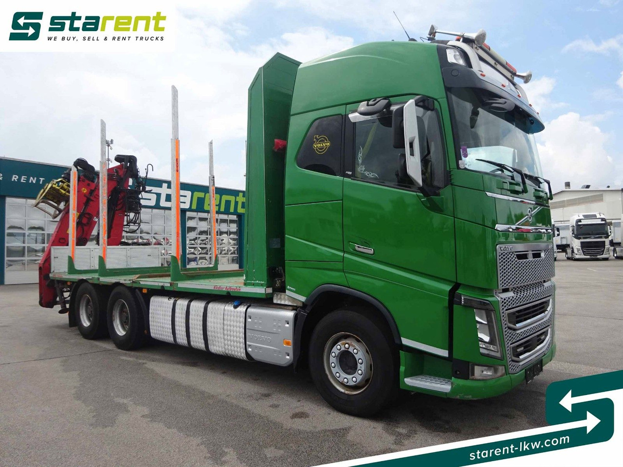 Volvo FH16 550 6x4 Holzaufbau mit Kran (Loglift 145Z) - Lesovůz, Auto s hydraulickou rukou: obrázek 3 Volvo FH16 550 6x4 Holzaufbau mit Kran (Loglift 145Z) - Lesovůz, Auto s hydraulickou rukou: obrázek 3