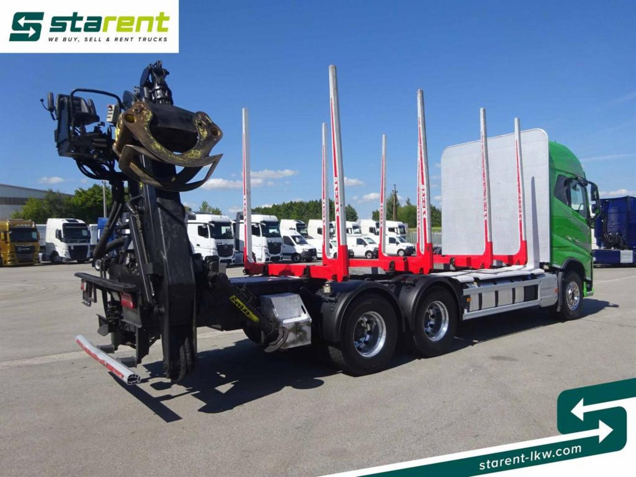 Volvo FH16 750 6x4 Holzaufbau mit Kran (Tajfun LIV120Z) - Lesovůz: obrázek 5 Volvo FH16 750 6x4 Holzaufbau mit Kran (Tajfun LIV120Z) - Lesovůz: obrázek 5
