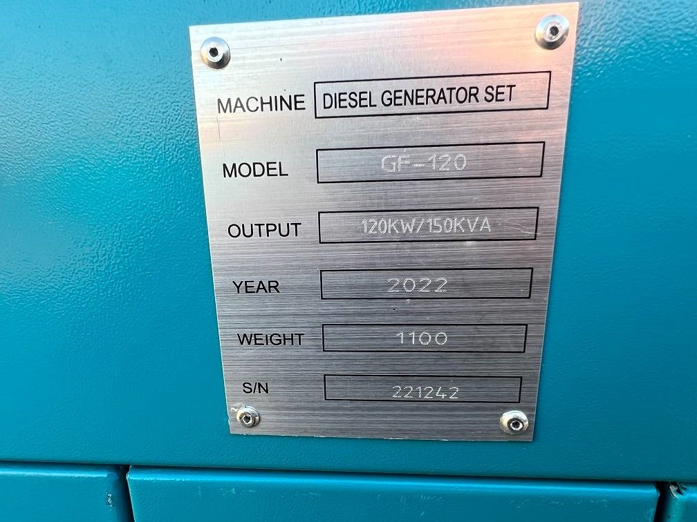 Elektrický generátor Ricardo 150kva (120kw) silent generator 3 phase 50hz 400v: obrázek 7 Elektrický generátor Ricardo 150kva (120kw) silent generator 3 phase 50hz 400v: obrázek 7