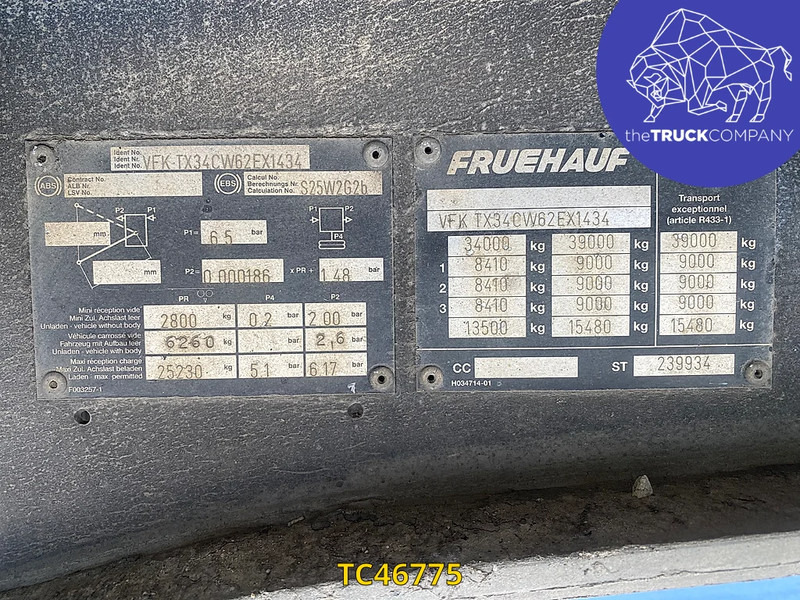 Fruehauf - Plachtový návěs: obrázek 2 Fruehauf - Plachtový návěs: obrázek 2