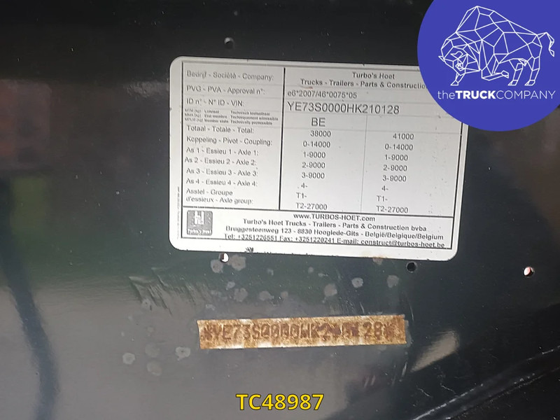 Plachtový návěs Hoet Trailers: obrázek 7