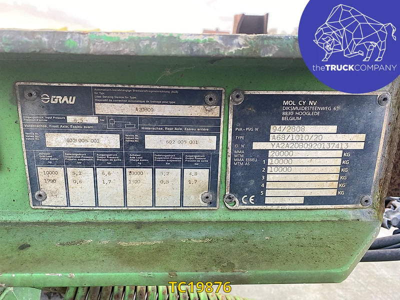 MOL - Kontejnerovy přívěs/ Výměnná nástavba: obrázek 4 MOL - Kontejnerovy přívěs/ Výměnná nástavba: obrázek 4