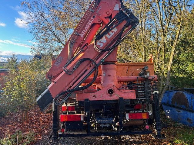 MAN 19 293 4x4 Kran Atlas 85.1 A2 - Sklápěč: obrázek 2 MAN 19 293 4x4 Kran Atlas 85.1 A2 - Sklápěč: obrázek 2