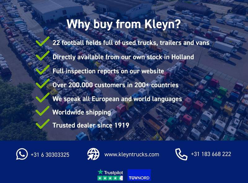 KLEYN TRAILERS PRSH 10 TRI STEERAXLE TAILLIFT - Plachtový návěs: obrázek 4 KLEYN TRAILERS PRSH 10 TRI STEERAXLE TAILLIFT - Plachtový návěs: obrázek 4