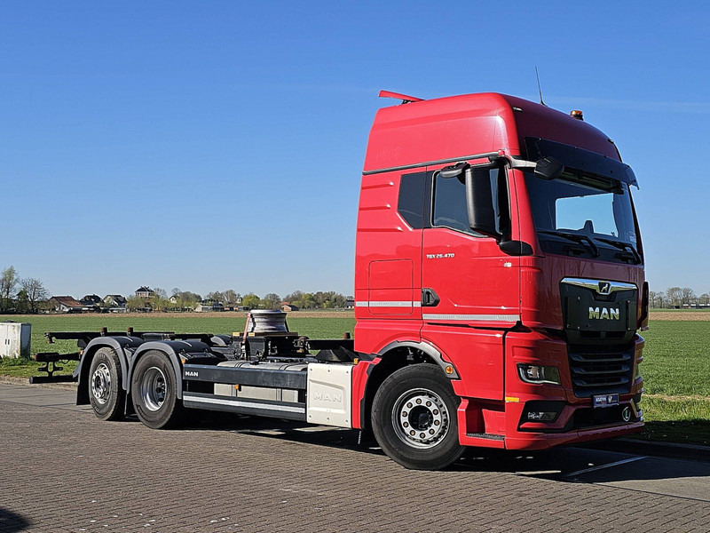 MAN 26.470 TGX GX 6X2-4 STEER AXLE - Kontejnérový podvozek/ Výměnná nástavba: obrázek 5 MAN 26.470 TGX GX 6X2-4 STEER AXLE - Kontejnérový podvozek/ Výměnná nástavba: obrázek 5