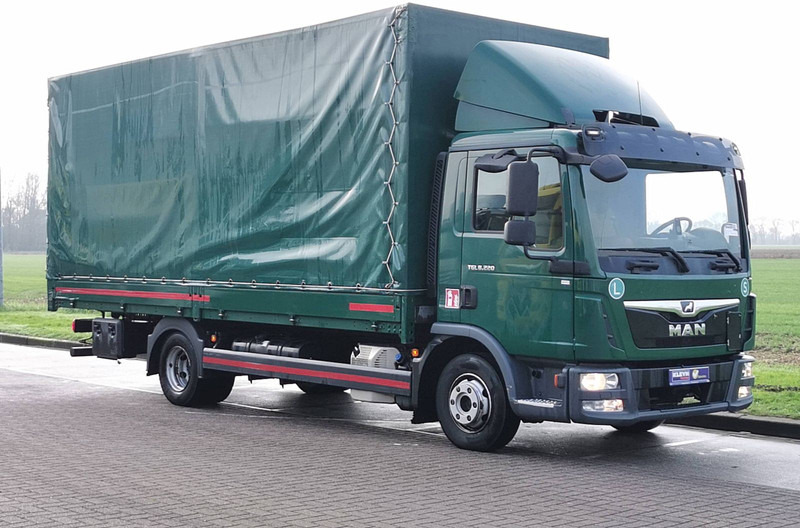 MAN 8.220 TGL MANUAL AIRCO AHK - Plachtový nákladní auto: obrázek 5 MAN 8.220 TGL MANUAL AIRCO AHK - Plachtový nákladní auto: obrázek 5