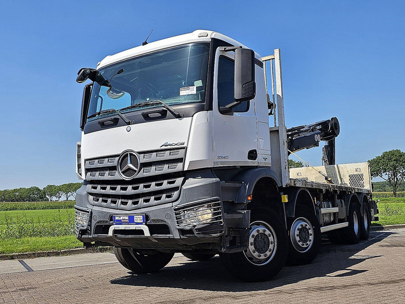 Mercedes-Benz AROCS 3240 HIABX-Hipro 232ES-5 - Nákladní automobil valníkový/ Plošinový, Auto s hydraulickou rukou: obrázek 1 Mercedes-Benz AROCS 3240 HIABX-Hipro 232ES-5 - Nákladní automobil valníkový/ Plošinový, Auto s hydraulickou rukou: obrázek 1