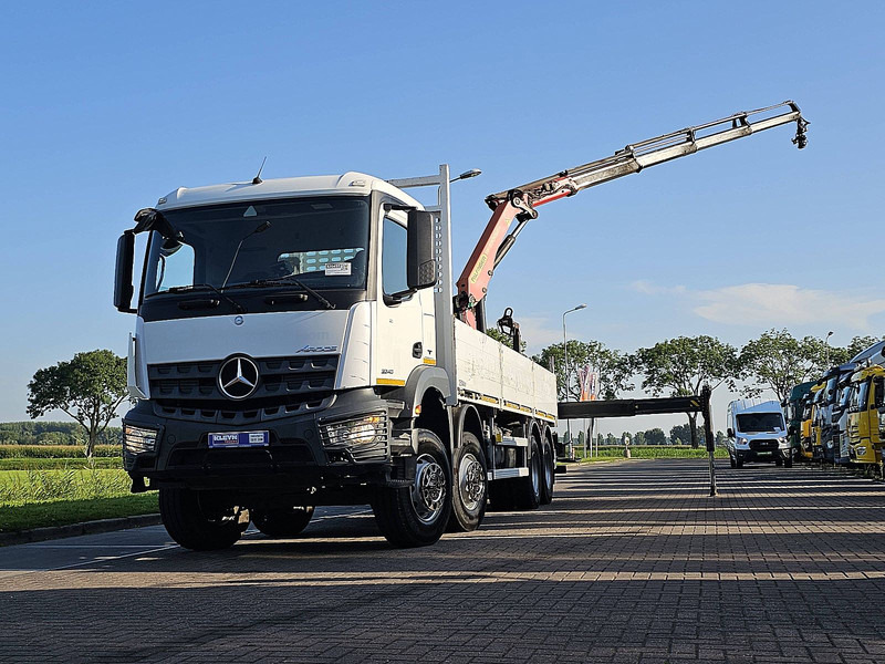 Mercedes-Benz AROCS 3240 PalfingerPK 23001-EH - Nákladní automobil valníkový/ Plošinový, Auto s hydraulickou rukou: obrázek 1 Mercedes-Benz AROCS 3240 PalfingerPK 23001-EH - Nákladní automobil valníkový/ Plošinový, Auto s hydraulickou rukou: obrázek 1