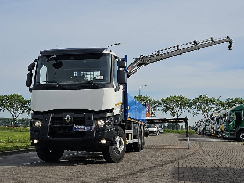 Renault K 430 HIAB 188ES4 - Nákladní automobil valníkový/ Plošinový, Auto s hydraulickou rukou: obrázek 1 Renault K 430 HIAB 188ES4 - Nákladní automobil valníkový/ Plošinový, Auto s hydraulickou rukou: obrázek 1